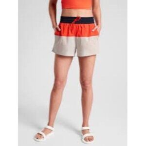 NWT Athleta Oahu Colorblock Shorts Size 12